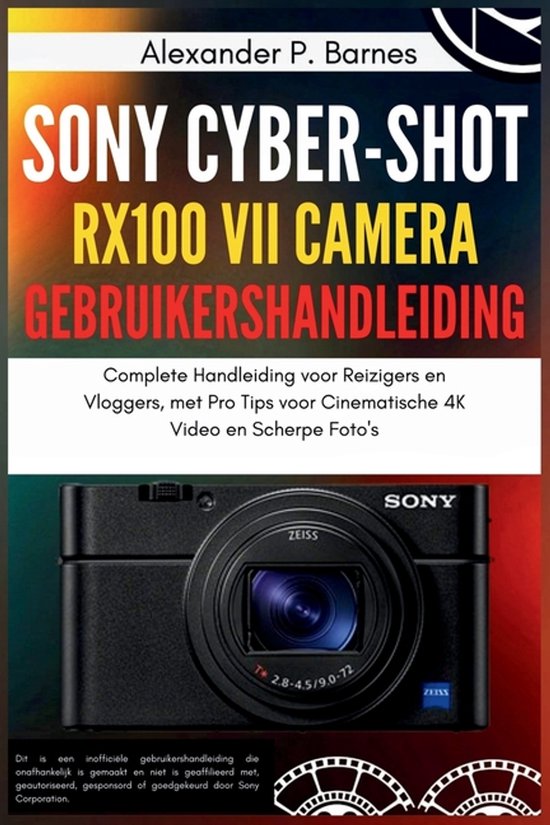 Sony Cyber-shot RX100 VII Camera - cover