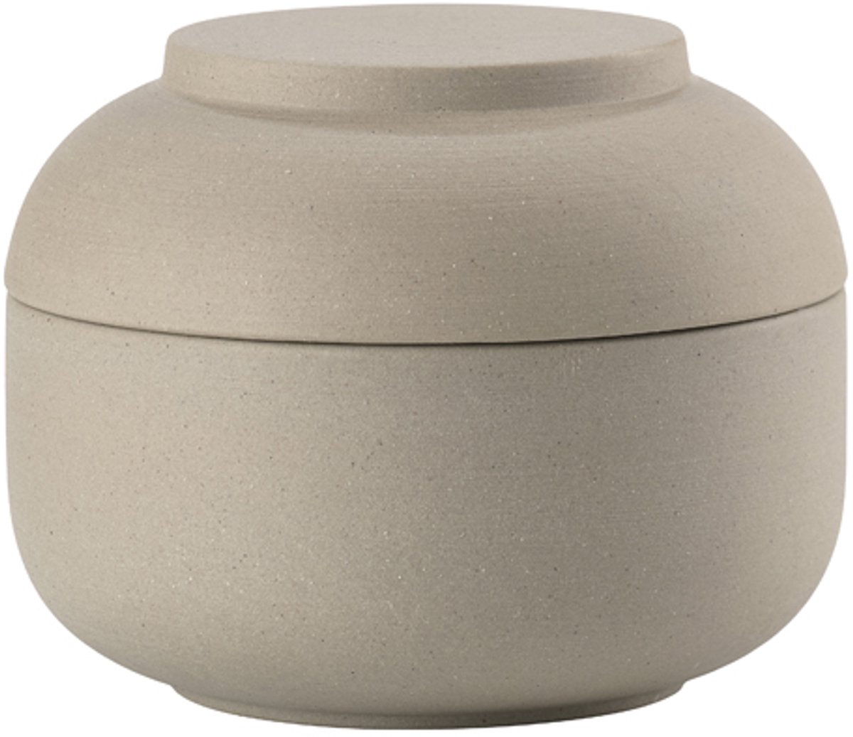 Zone Denmark Sensu Pot met deksel Dia 10 x 7,5 cm Taupe