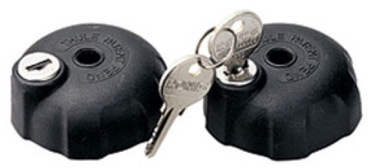 Thule vergrendelbare knop met sleutel (2 stuks)
