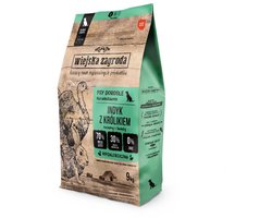 Wiejska Zagroda - Hondenvoer - Kalkoen & Konijn - 9 kg - Graanvrij & Hypoallergeen - Voor Volwassen Honden