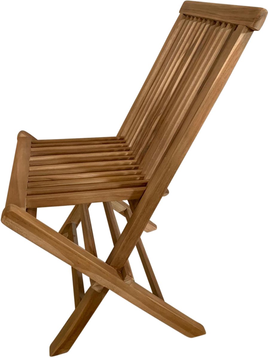 AXI Mina Teak Tuinstoelen – Set van 2 – Opklabare Teakhouten Tuinstoelen voor Buiten – Comfortabele Stoelen – Geschikt voor Tuin en Terras – foto 5
