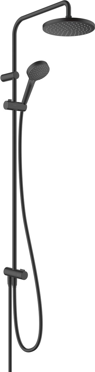 Hansgrohe Vernis Blend - showerpipe - zonder thermostaat - mat zwart