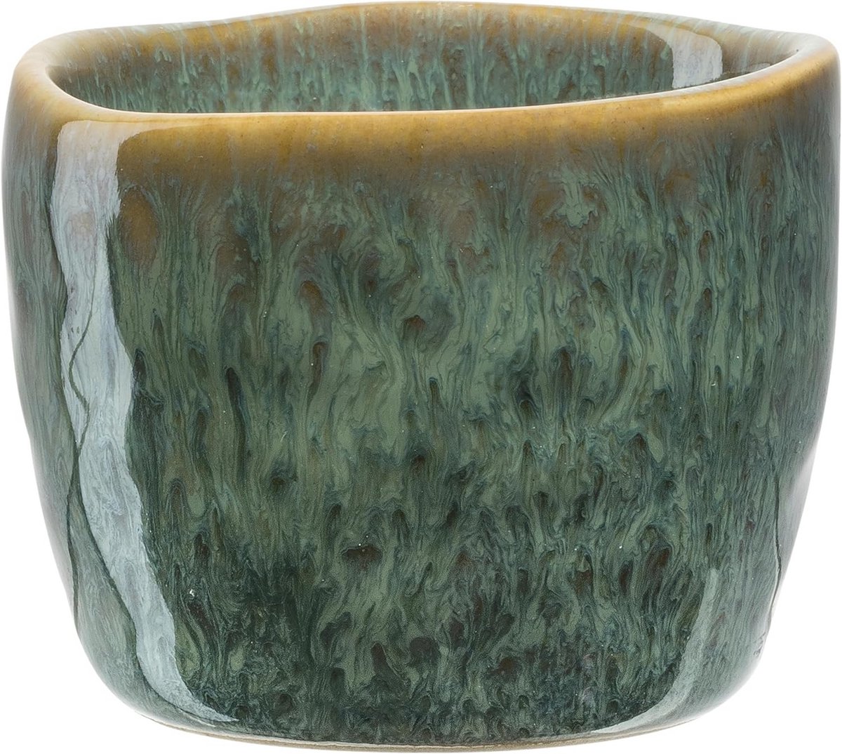 Keramiek Eierdopje Groen - Diameter 5.2 cm - Vaatwasmachinebestendig Ontbijt