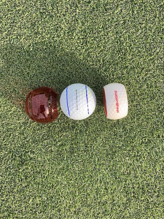 Set van 3 Putter Trainingsballen voor Golf: Directe Feedback en Verbeterde Precisie van Merkloos — afbeelding 5