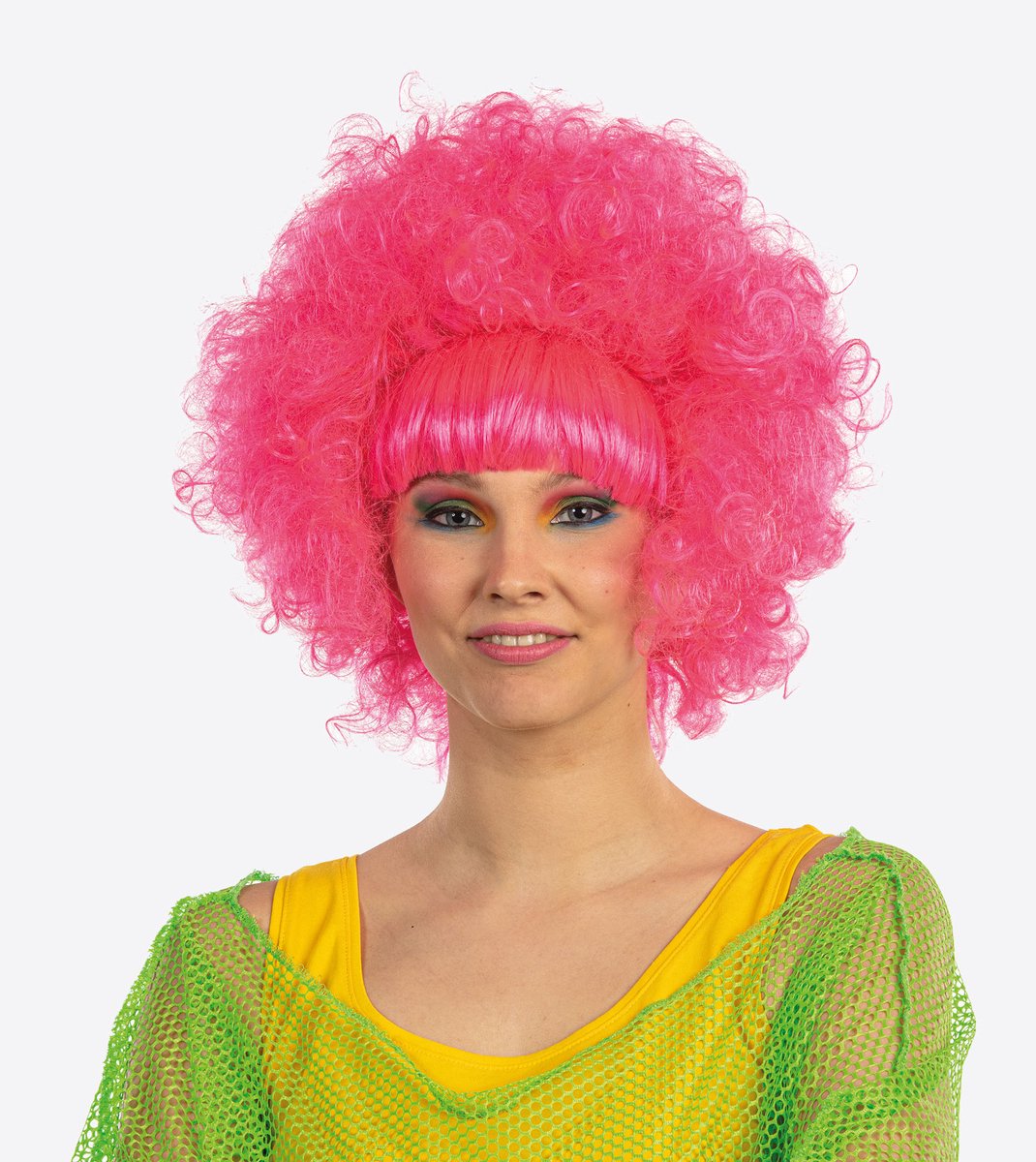Pruik Fifi Pink Dames