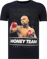 Money Team Champ - Rhinestone T-shirt - Navy