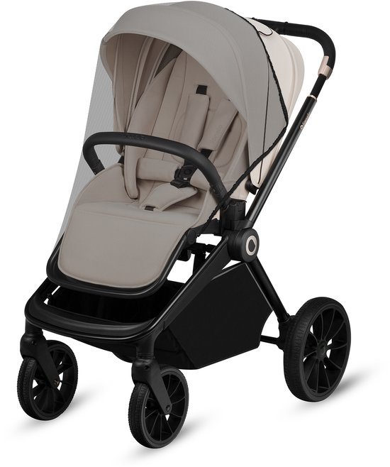 Lionelo Mika Plus - Kinderwagen 2in1 - XXL SET - Veelzijdig en jaarrond - Grote wielen - tot 22kg - Bediening met een hand - Voor alle soorten terrein - Accessoireset van LIONELO — afbeelding 2