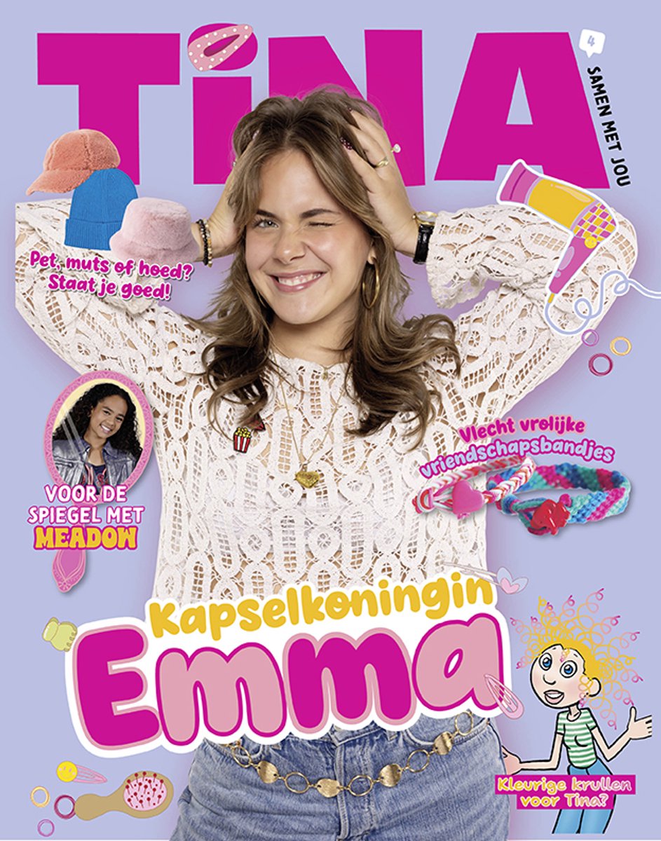 Tina magazine nr. 4 - 2026 - tijdschriften - magazine - MEIDEN - EMMA - Emma - lezen