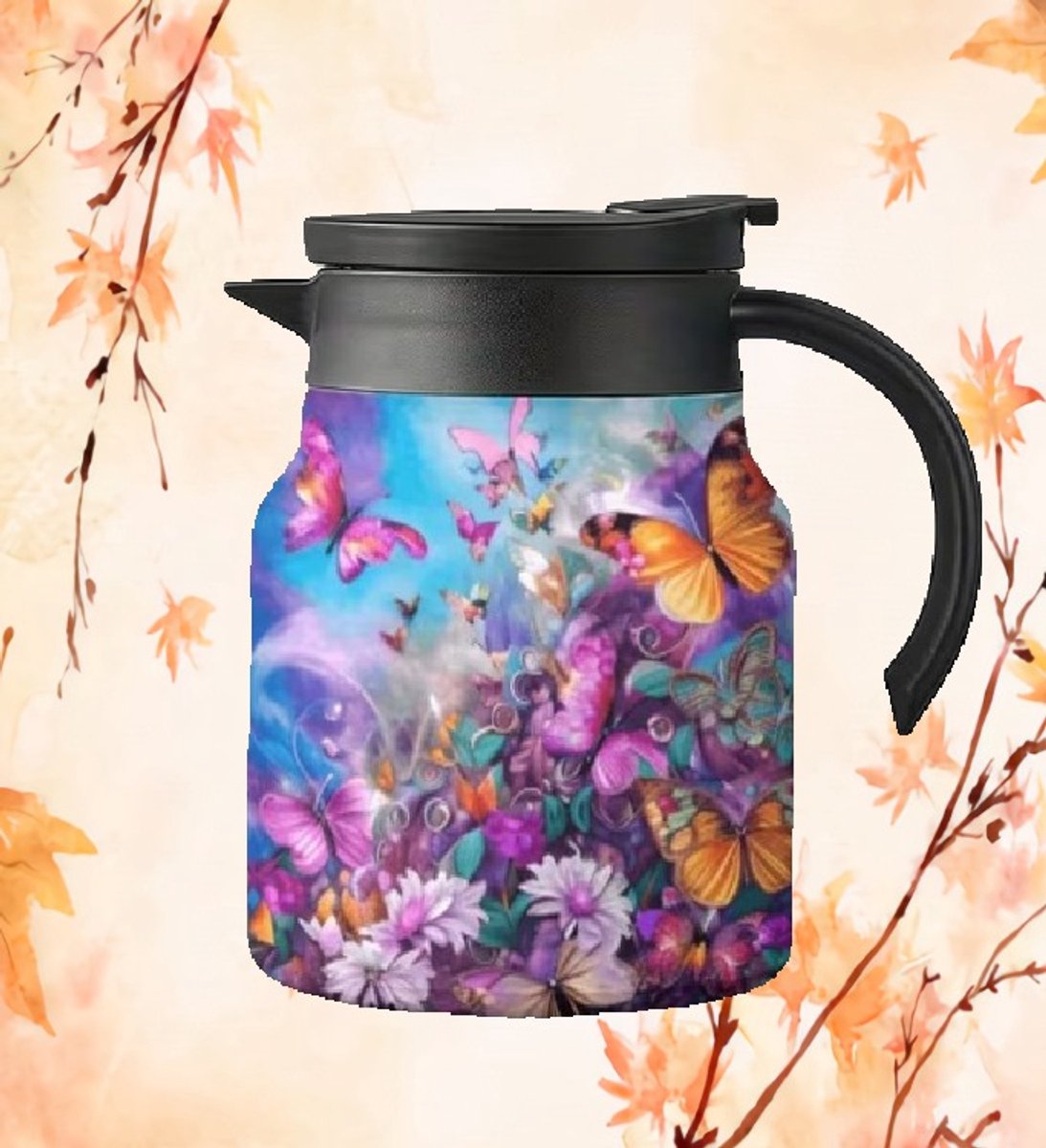 Theepot - thermos - theepot met filter - thermoskan - koffie - theekan