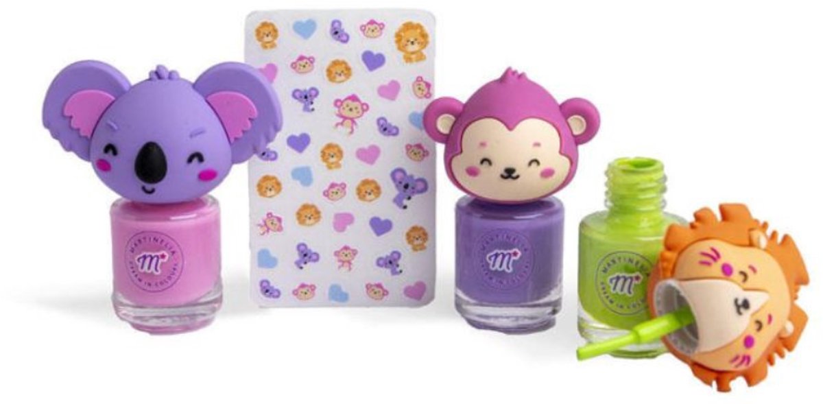 Martinelia My Best Friends - Nagellak Set voor Kinderen - 3,5 ml