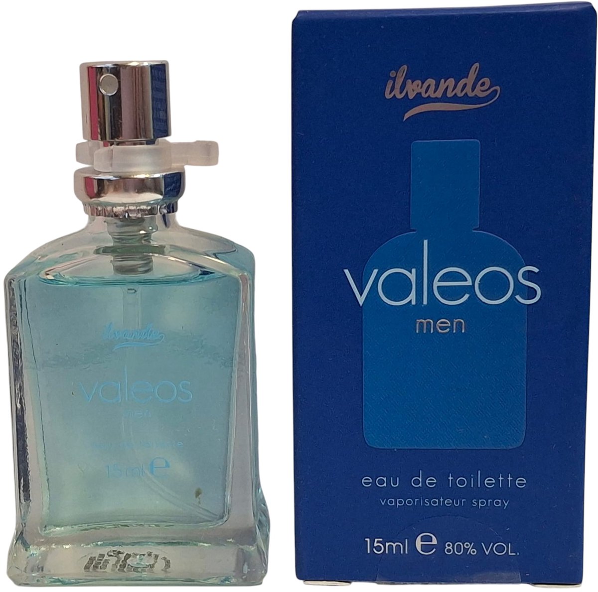 Ilvande Valeos For Men Eau de Toilette - Klein Flesje Parfum - 15ml