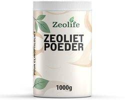 Zeolife - Zeolietpoeder 1 kg - Natuurlijk vulkanisch kleipoeder - Zeoliet - Zeoliet poeder - 100% natuurlijk - Vegan