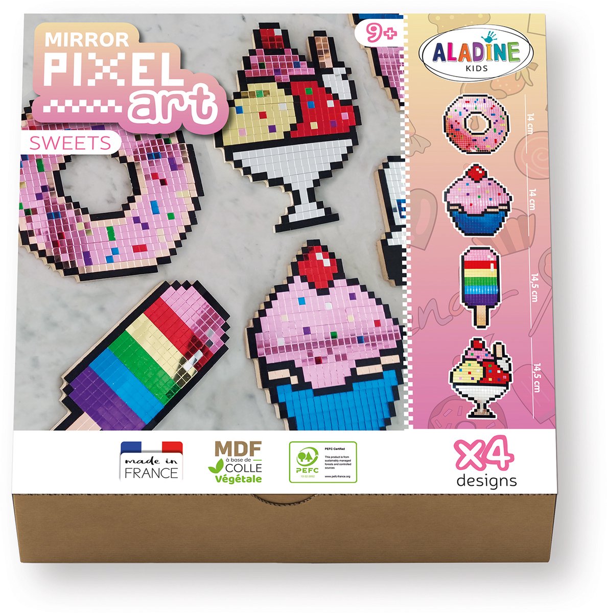 Aladine Set Mirror Pixel Art Snoepjes