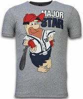 Mascherano Major Star - T-shirt - Grijs - Maten: XL