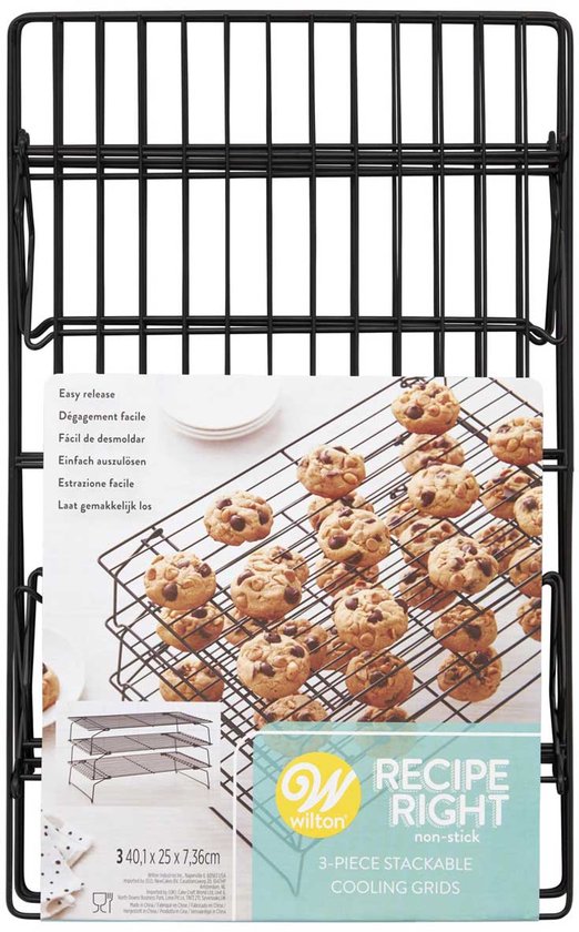 Wilton - Recipe Right® - Grille de refroidissement à trois niveaux - Empilable