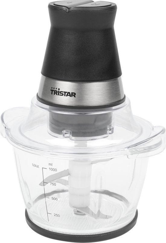 Tristar BL-4024 - Hakmolen - 1L glazen kom - 400W van Tristar — afbeelding 4