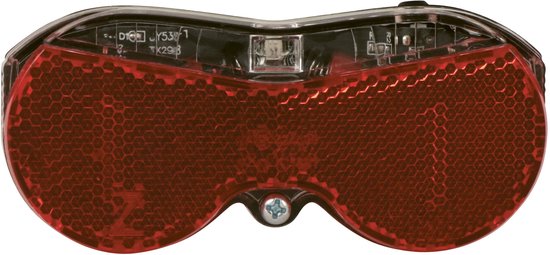 Dresco Fietsachterlicht - Modern - 3 LEDs - Zwart — afbeelding 4