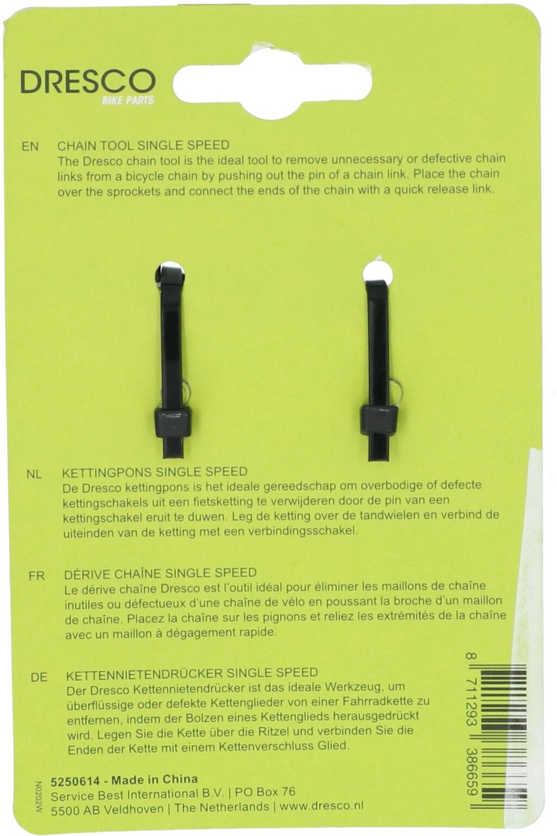 DRESCO kettingpons 1/2x1/8
