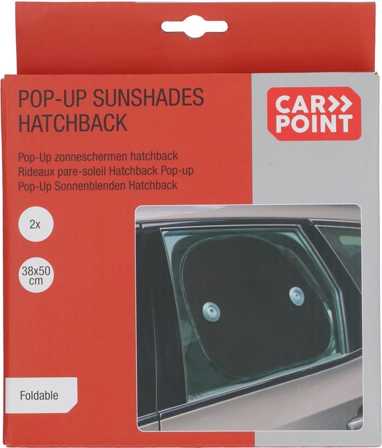 Carpoint Pop-Up Auto Zonneschermen 2 stuks van Carpoint — afbeelding 5