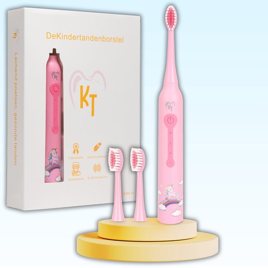 KT Unicorn Sonische Elektrische Tandenborstel Kind Roze - KT - €36,50