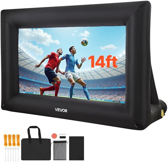 Ecran De Proiectie LEORFI 150 Inch, Portabil Exterior 16:9 HD 4K Pliabil Proiectie Fata Verso Pentru Camping Si Home Theater B0cf28wl2y