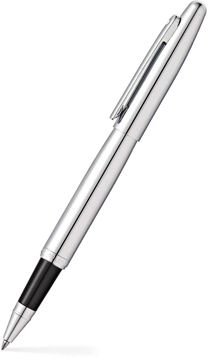 Sheaffer rollerball vfm - e9421 - m - polished chrome chrome plated