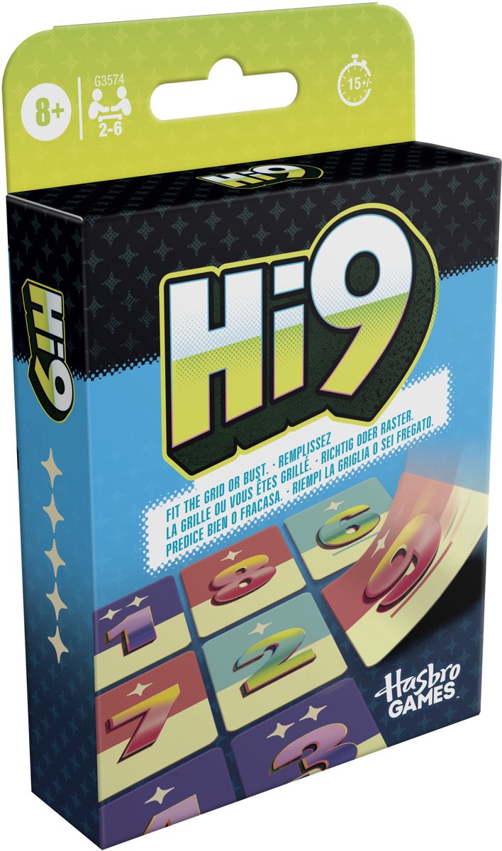 Hi9 Kaartspel - Engelstalig