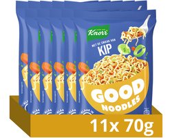 Knorr Good Noodles - Kip - zonder kunstmatige kleurstoffen en conserveermiddelen - 11 x 70 g