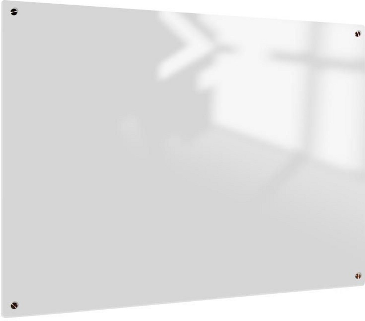 IVOL Frameless glassboard Premium - Wit - 60x90 cm - Whiteboard - Magnetisch