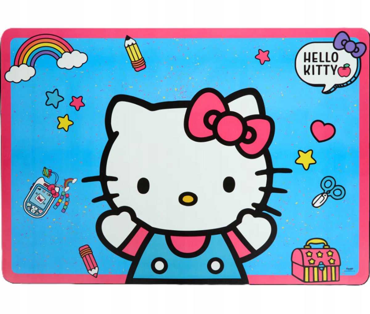 Placemat hello kitty, xxl placemat, placemt, hello kitty, hello kitty placemat 45x65