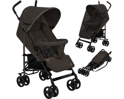 Lionelo Elia - Buggy - Lichte 7kg en Duurzame Kinderwagen - Paraplu Buggy - 5-Punts Gordel - Rijke set - Grote Mand - Muskietennet - Geschikt voor Kinderen tot 15 kg - Verstelbare rugleuning tot Ligpositie en voetensteun - van 6 maanden tot 5 jaar