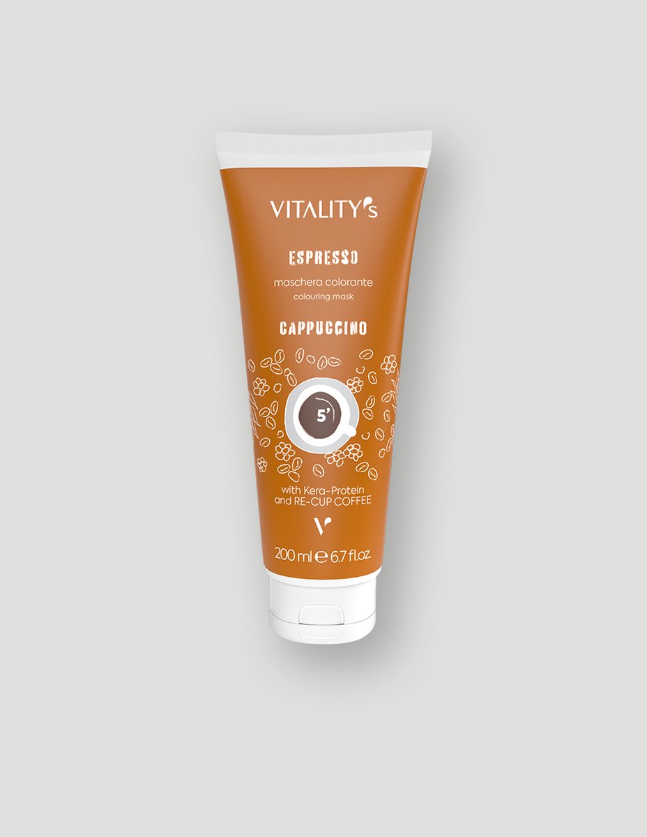 Vitality's Masker Espresso Colouring Mask Cappuccino 200ml