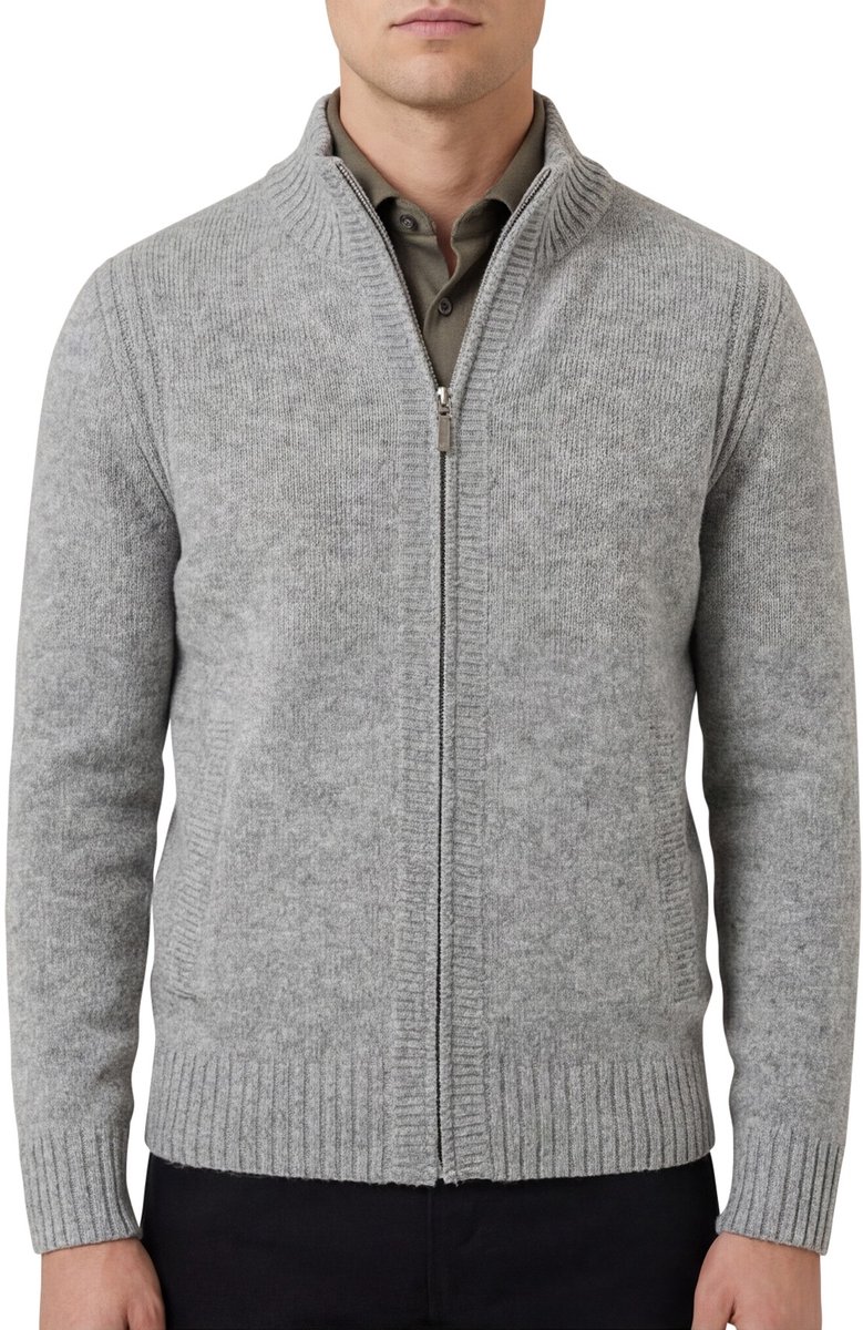 Brax vest grijs