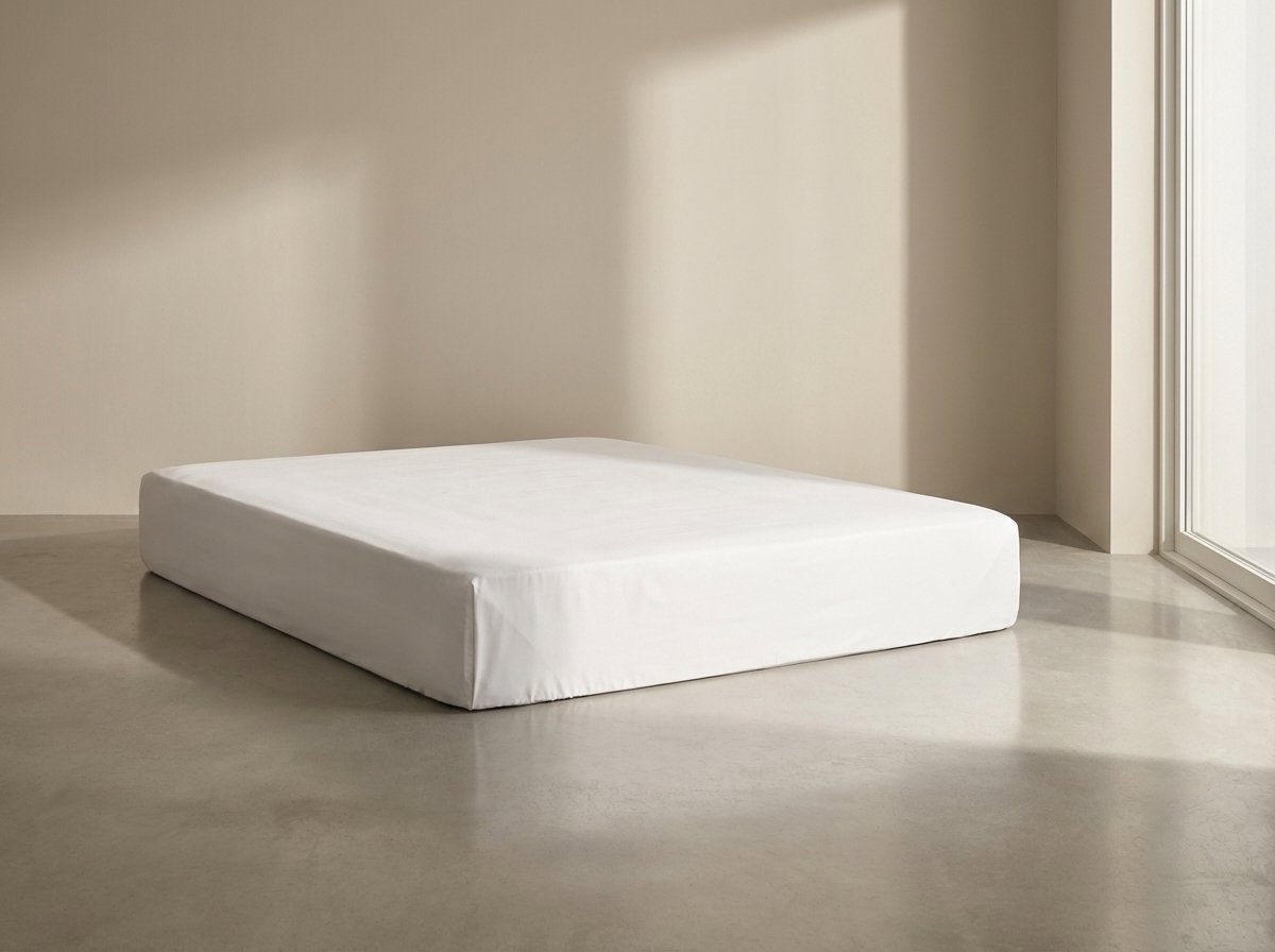 SENZATIONE 100% Katoen Jersey 180 GSM (GRAMS) Extra Hoge Hoeslaken 180x200+45 cm WIT