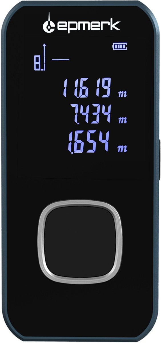 Digitale Laser Afstandsmeter – 60m – Nauwkeurig & Snel – Type-C Oplaadbaar – Voor Bouw, DIY & Interieur