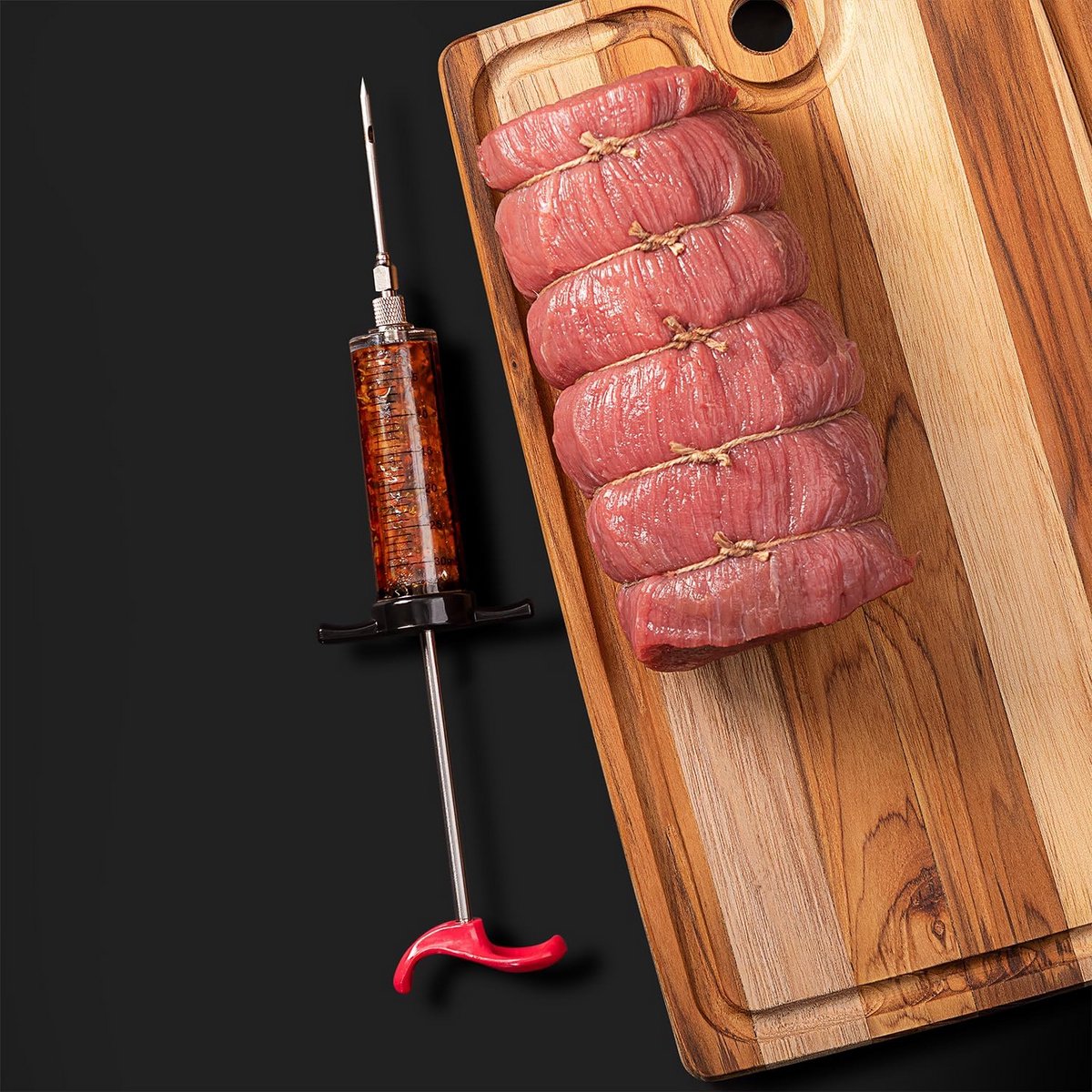 Injectiespuit voor Marinades en Garnituren - Professionele Keukenaccessoire