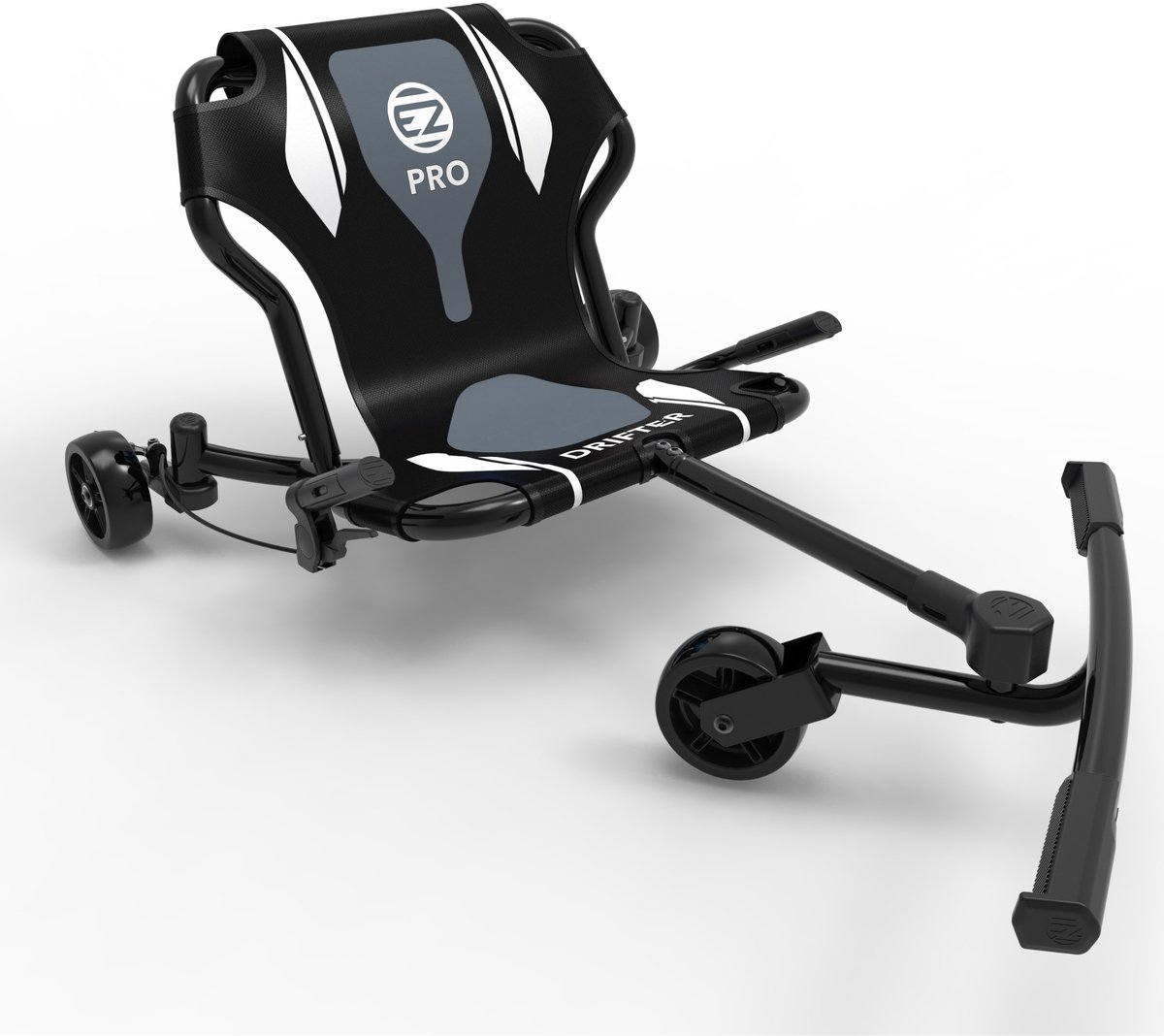 Bol.com EzyRoller Drifter Pro X skelter - Waveroller van 9 tot 16+ jaar - Vanaf 135 cm en tot 80 kg - Driftmechanisme - Zwart aanbieding
