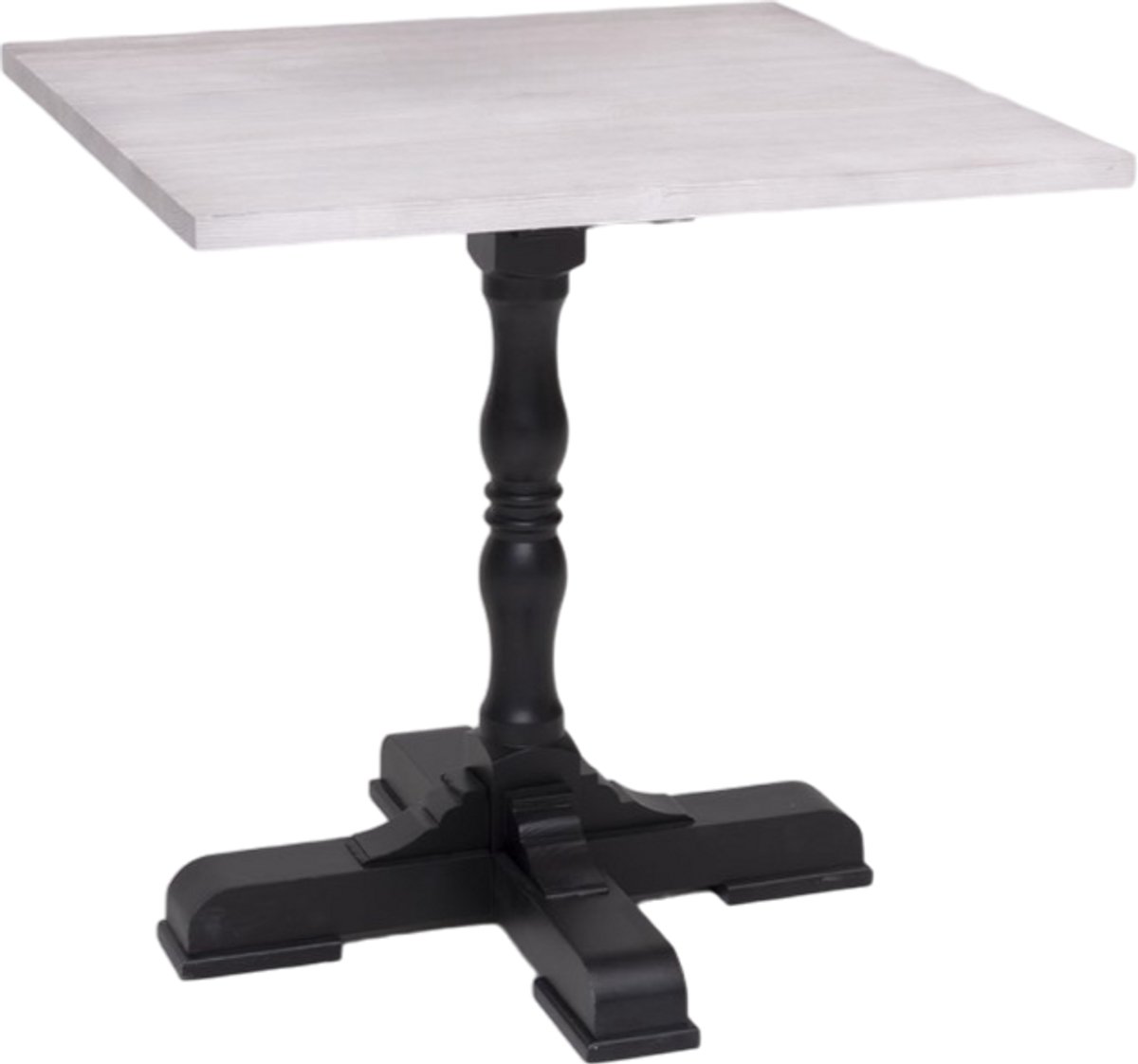 Horeca bistrotafel Crossroads met kolompoot – vierkant -80 cm (PS675)