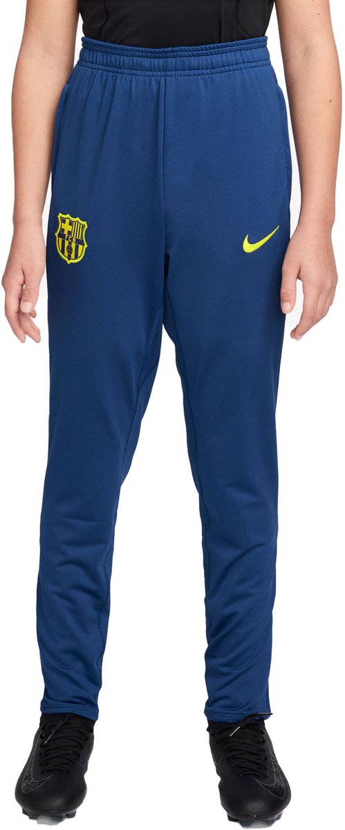 Nike FC Barcelona Strike Trainingsbroek 2025/2026 - Blauw/Geel - Maat XL (158-170cm) - Kids