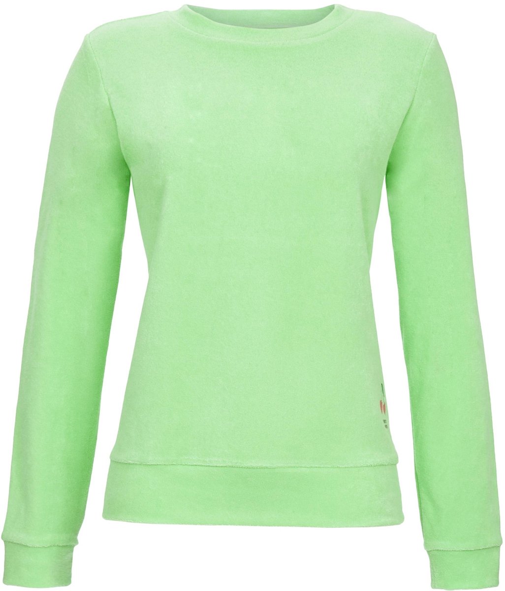 Ringella Badstoffen pyjamashirt groen Ringella - Groen - Maat - 38