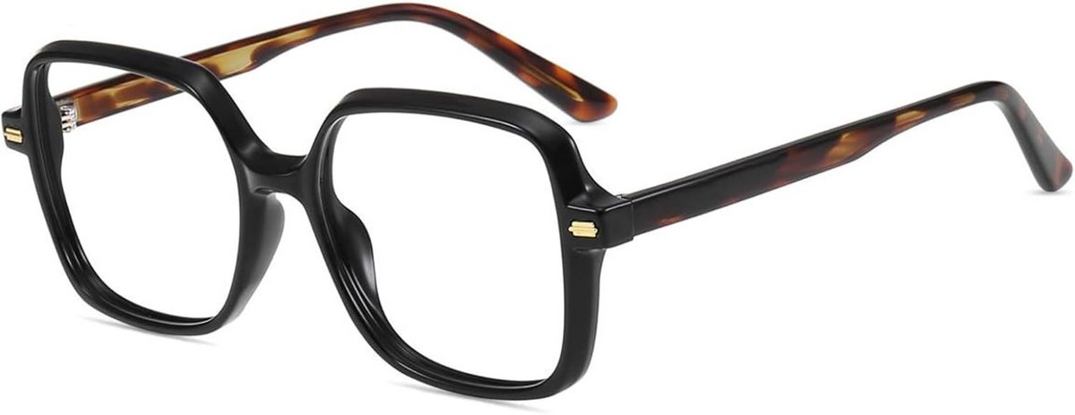 Blauwlichtfilter Bril zonder sterkte Groot Frame Anti-Glare Computerbril