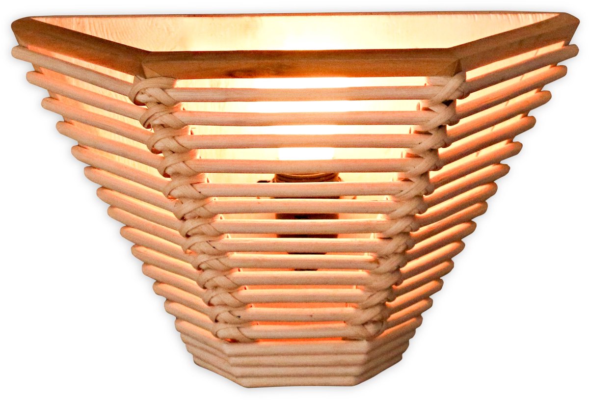 Belvivere Saki Wandlamp - Natuurlijk Design