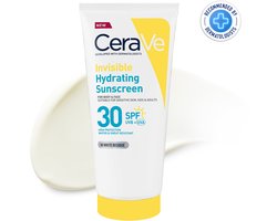 CeraVe Onzichtbare Hydraterende Zonnebrandcrème SPF30 - Met 3 Essentiële Ceramiden - Geschikt voor Alle Huidtypes - 75ml