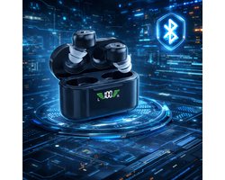 WizBay Premium Select® 2x Mini DSP Intelligent digitaal Gehoorapparaat Oplaadbaar – Bluetooth - In-Het-Oor (IHO) – Bluetooth – Noise Reduction – Geluidsreductie - Gehoorversterker - Oplaadbaar met Magnetische LED L/R Oplaadbox – Zwart