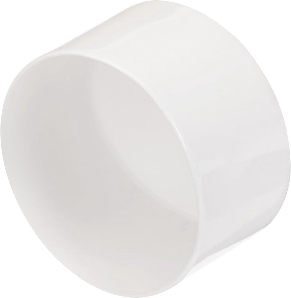 4 Stuks Ronde Rubberen Eindkappen 70 mm Buisstop voor Hekpalen en Meubelpoten Wit