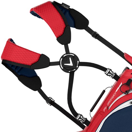 Callaway Fairway C Hyper Dry Standbag 2026 - Rood Wit Blauw van Merkloos — afbeelding 3