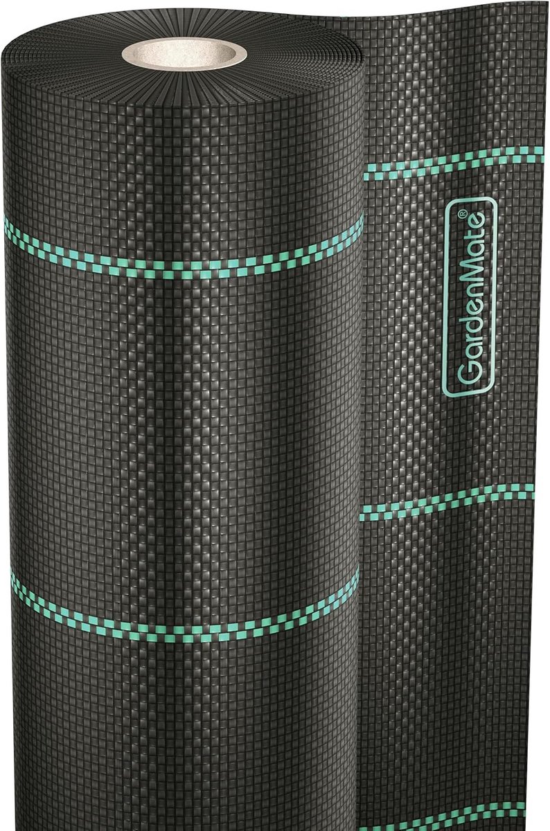 UV-gestabiliseerd Anti-onkruiddoek 1x50m Worteldoek voor Tuin en Landschap