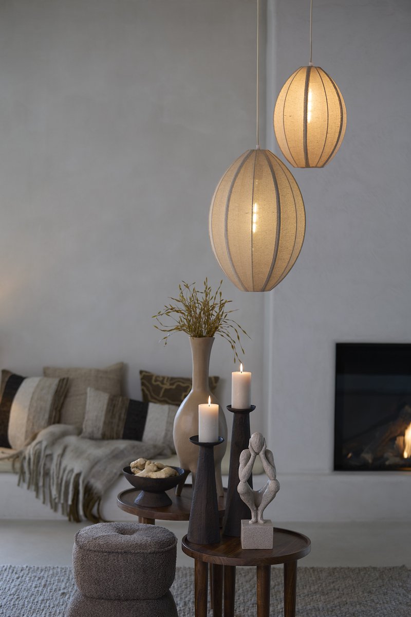 Light&living Ornament 15x13x40,5 cm LIVNO taupe