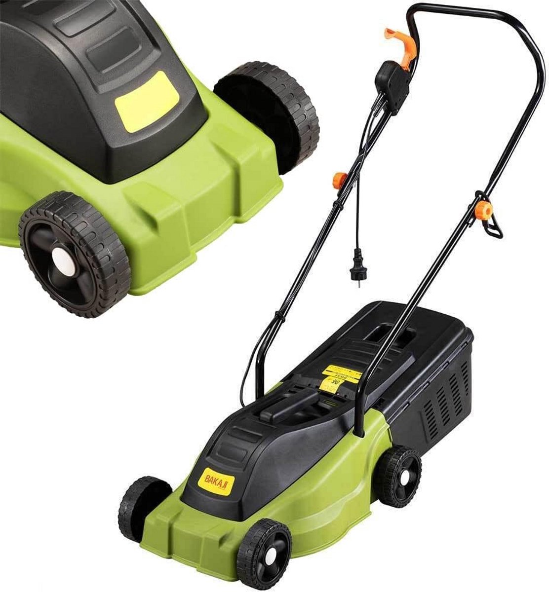 Elektrische Grasmaaier Met 1000W Motor Voor Tuin 30 cm Maaibreedte