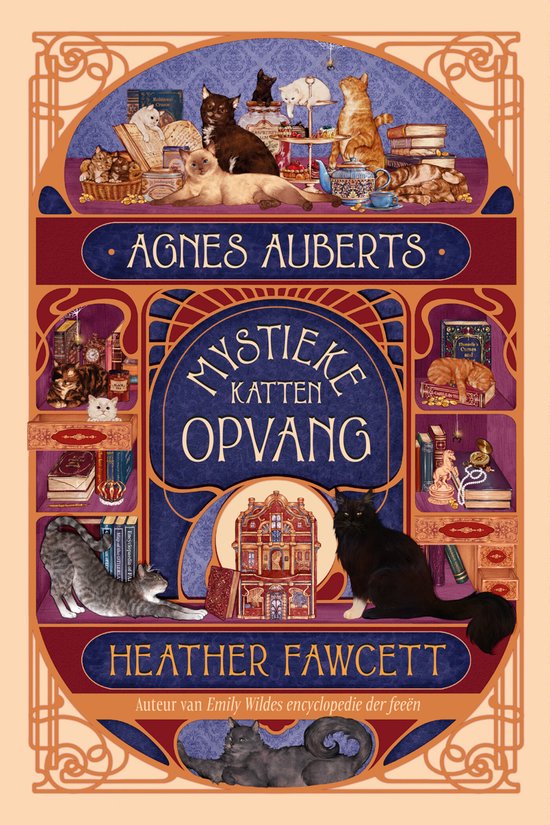 Agnes Auberts mystieke kattenopvang - cover